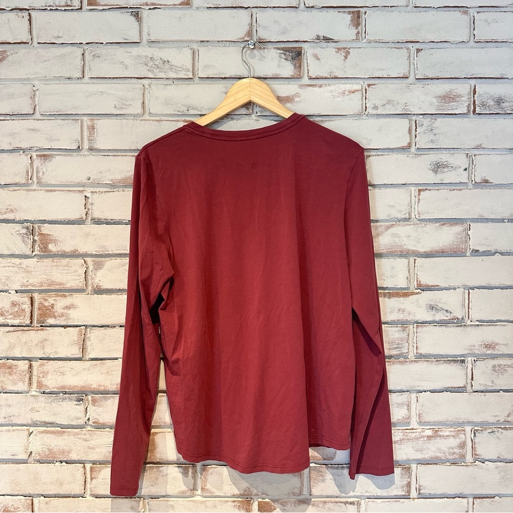 Lululemon long sleeve shirt red - Picture 4 of 5